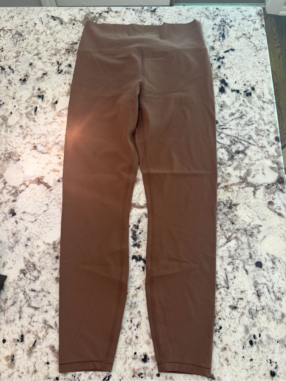 Vuori AllTheFeels High-Rise Brown Leggings